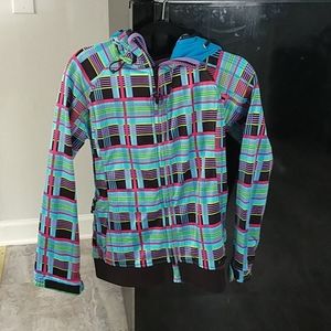 Multicolor Aperture Women's Ski Jacket S